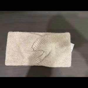Cream headband. New with tags